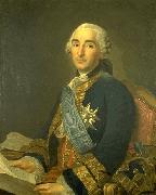 Alexandre Roslin Duc de Praslin painting